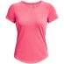 Жіноча футболка Under Armour Streaker SS Women's Running Top Pink Shock