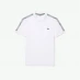 Lacoste Lacoste Tape Polo Shirt Mens White 001