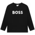 Детская футболка Boss Boss Large Logo T-Shirt Junior Boys Black 09B