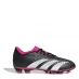 adidas Predator Accuracy.4 Childrens Firm Ground Football Boots Black/Wht/Pink