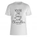Warner Brothers WB Friends Joey To Chandler T-Shirt White
