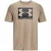 Under Armour Box Sportstyle T Shirt Mens Brown