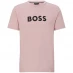 Boss Logo Print T-Shirt Pstl Pink 680