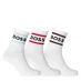 Boss Rib Stripe Socks 3-Pack Mens Natural 103