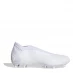 Мужские бутсы adidas Predator Accuracy.3 Laceless Firm Ground Football Boots White/White