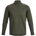 Under Armour ColdGear Rush Mock Base Layer Top Mens Green