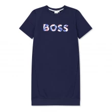 Женское платье Boss Girls Logo Shirt Dress
