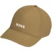 Мужская кепка Boss Zed Cotton logo cap Medium Beige