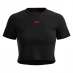 Жіноча футболка Hugo Deluisa Crop Top Black 001