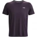 Мужская футболка с коротким рукавом Under Armour ISO-CHILL LASER HEAT SS Purple