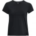 Жіноча футболка Under Armour Iso-Chill Laser Tee Womens Black/Reflect