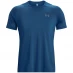 Мужская футболка с коротким рукавом Under Armour UA Rush Emboss SS Sn31 Varsity Blue