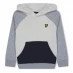 Lyle and Scott Lyle Clr Blk Hdy In99 Light Grey Marl