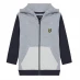 Lyle and Scott Lyle Clr Blk Hdy In99 Grey Heather