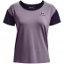 Жіноча футболка UNDER ARMOUR Under Armour Rush Novelty Short Sleeve T-Shirt Womens Purple