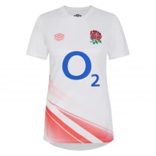 Жіноча футболка Umbro England Rugby Warm Up Shirt 2023 2024 Womens