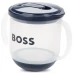 Boss Logo Print Sippy Cup Navy 849