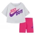 Nike Boxy T Shrt Set Bb99 Hyper Pink