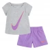 Nike Mesh Short Set Bb99 Violet Shock
