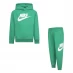 Детский спортивный костюм Nike Club Fleece Set Bb41 Stadium Green