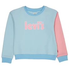 Levis Colour Block Sweatshirt Junior