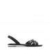 Босоніжки на плоскій підошві Aldo Marassi Flat Sandals Black