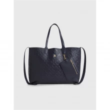 Женская сумка Tommy Hilfiger Iconic Logo-Embossed Tote Bag