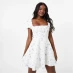 Женское платье Jack Wills Tie Back Mini Dress White Print