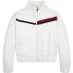 Детская толстовка Tommy Hilfiger Global Stripe Zip-Through Jacket Junior White YBH