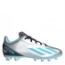 adidas X Crazyfast Club Junior Flexible Firm Ground Football Boots Silver/Blue/Blk