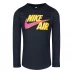 Детская футболка Nike Long Sleeve T Shirt Black