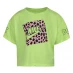 Nike Graphic Leopard Boxy T-Shirt Infants Ghost Green