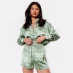 Женские шорты I Saw It First Printed Floaty Satin Shorts Co-Ord GREEN PAISLEY