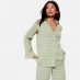 I Saw It First Textured Oversized Shirt Co-Ord SAGE GREEN
