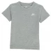 Nike NSW Futura T Shirt Infant Boys Grey
