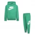 Детский спортивный костюм Nike Club Fleece Tracksuit Stadium Green