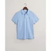 Gant Shield Piqué Polo Shirt Pale Blue 468