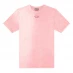 DIESEL Logo T-Shirt Pink 38H
