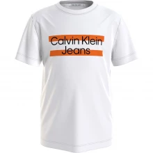 Calvin Klein Jeans Stripe Logo T Shirt