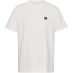 Tommy Jeans Classic Tommy Small Badge T Shirt White YBR