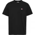 Tommy Jeans Classic Tommy Small Badge T Shirt Black BDS