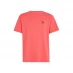 Tommy Jeans Classic Tommy Small Badge T Shirt Laser Pink TJN