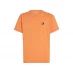 Tommy Jeans Classic Tommy Small Badge T Shirt Orange SDC