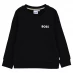 Детский свитер Boss Logo Sweatshirt Boys Black 09B