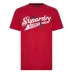 Superdry Scripted T Shirt Red NSR