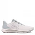 Женские кроссовки Under Armour Charged Pursuit 3 Big Logo Running Shoes White/Halo Grey