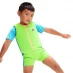 Speedo Learn to Swim Float Suit Azure/Green