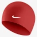 Nike Solid Silicone Swimming Cap University Red