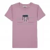 Gant Teens Archive Shield T-Shirt Lilac 545