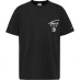 Tommy Jeans TJM CLSC SPRAY SIGNATURE TEE Black BDS